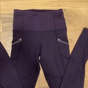 Lululemon dark purple leggings
